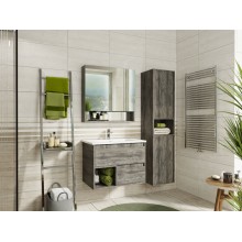 Темза - 75 Зеркало-шкаф с полочкой