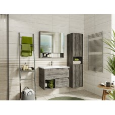 Темза - 75 Зеркало-шкаф с полочкой