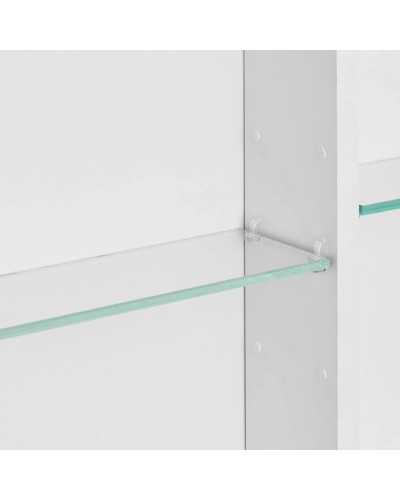 Зеркальный шкаф 50х70 см белый глянец L/R Акватон Асти 1A263302AX010