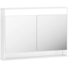 Зеркальный шкаф 100х74 см белый глянец Ravak MC Step 1000 X000001421