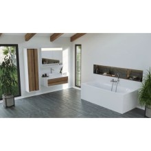 Зеркальный шкаф 100х74 см белый глянец Ravak MC Step 1000 X000001421