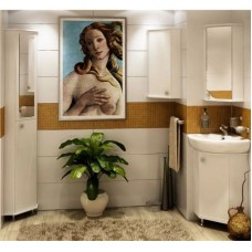 Зеркальный шкаф 42х81,6 см белый глянец R Corozo Флоренция SD-00000018