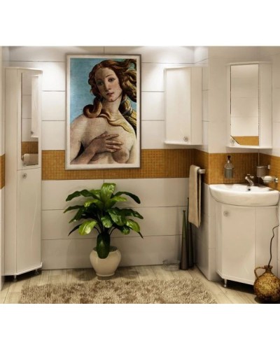 Зеркальный шкаф 42х81,6 см белый глянец R Corozo Флоренция SD-00000018