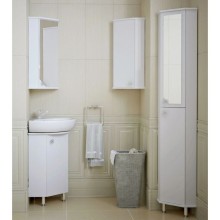 Зеркальный шкаф 42х81,6 см белый глянец R Corozo Флоренция SD-00000018