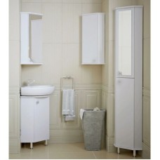 Зеркальный шкаф 42х81,6 см белый глянец R Corozo Флоренция SD-00000018