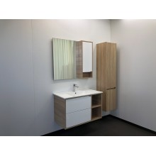 Зеркало со шкафом Comforty Гамбург 90 00004142227 Дуб сонома