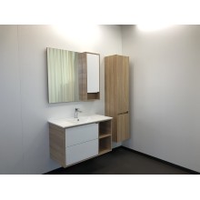 Зеркало со шкафом Comforty Гамбург 90 00004142227 Дуб сонома