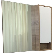 Зеркало со шкафом Comforty Гамбург 90 00004142227 Дуб сонома