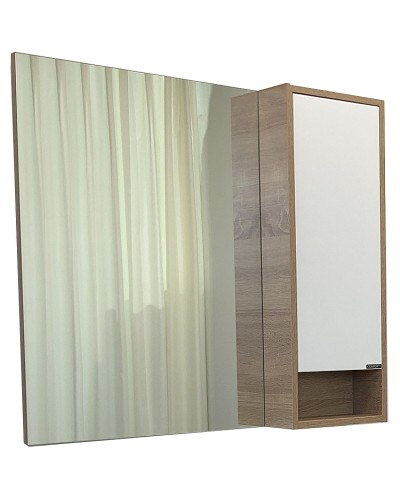 Зеркало со шкафом Comforty Гамбург 90 00004142227 Дуб сонома