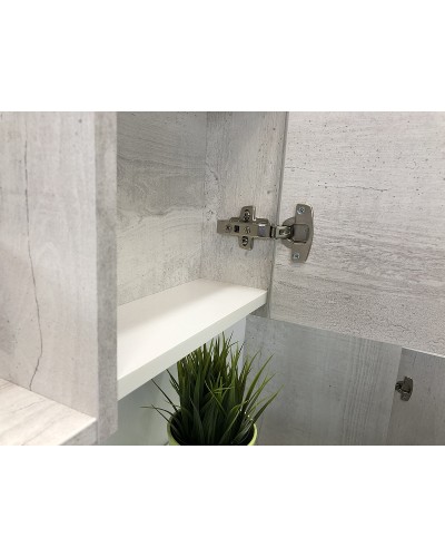 Зеркало со шкафом Comforty Верона 90 00004136714 Дуб белый