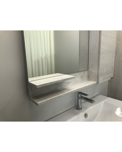 Зеркало со шкафом Comforty Верона 90 00004136714 Дуб белый