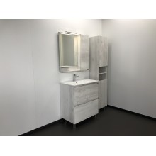 Зеркало со шкафом Comforty Верона 75 00004137100 Дуб белый