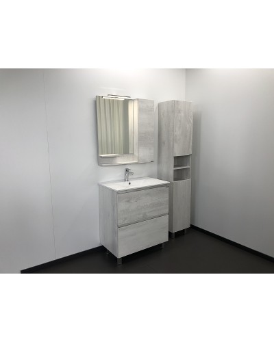 Зеркало со шкафом Comforty Верона 75 00004137100 Дуб белый