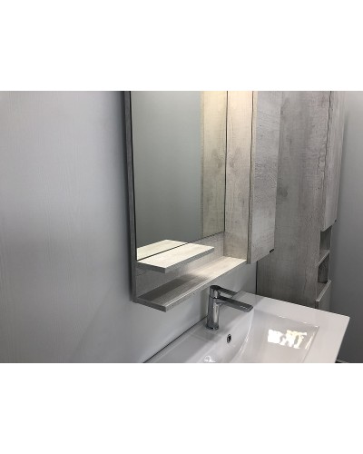 Зеркало со шкафом Comforty Верона 75 00004137100 Дуб белый