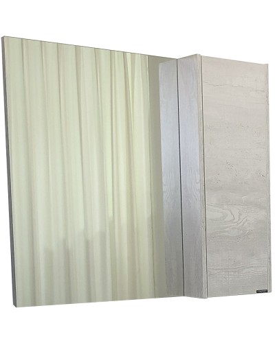 Зеркальный шкаф Comforty Бремен 90 00004142374 Дуб белый