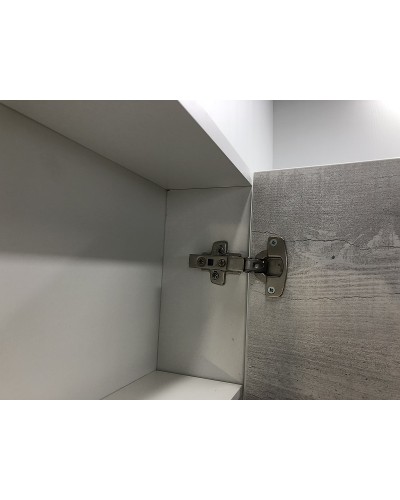 Зеркальный шкаф Comforty Женева 90 00004137132 Дуб белый