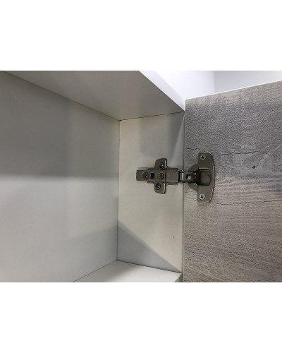 Зеркальный шкаф Comforty Женева 90 00004137132 Дуб белый