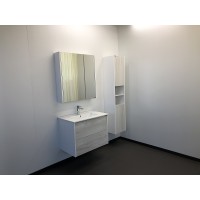 Зеркальный шкаф Comforty Женева 75 00004137096 Дуб белый