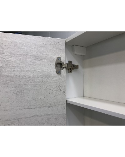 Зеркальный шкаф Comforty Женева 75 00004137096 Дуб белый