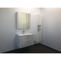 Зеркальный шкаф Comforty Женева 75 00004137096 Дуб белый