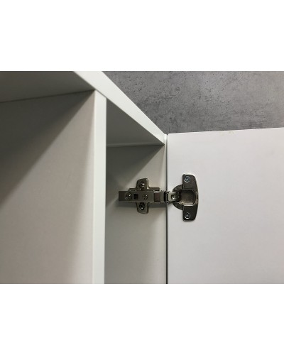 Зеркало со шкафом Comforty Милан 120 00004136261 Белый глянец