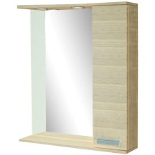Зеркальный шкаф Comforty Марио 75 Сосна лоредо