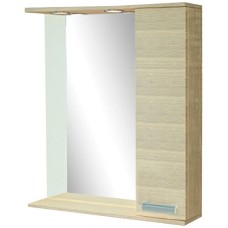 Зеркальный шкаф Comforty Марио 75 Сосна лоредо