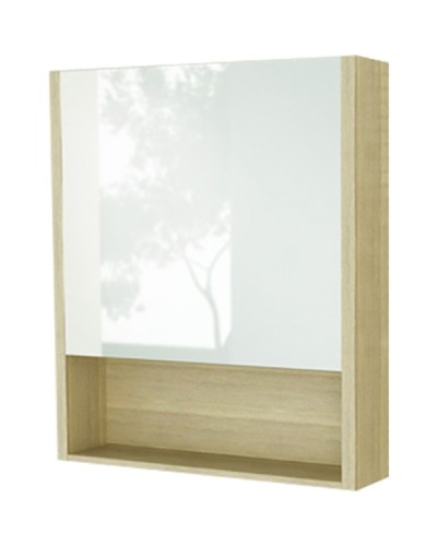 Зеркальный шкаф Comforty Марио 60 Сосна лоредо