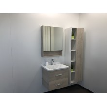 Зеркальный шкаф Comforty Парма 60 00004143488 Дуб дымчатый