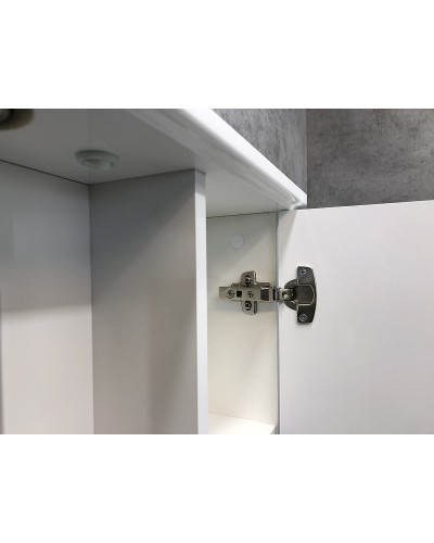 Зеркальный шкаф Comforty Палермо 80 00004139246 Белый глянец