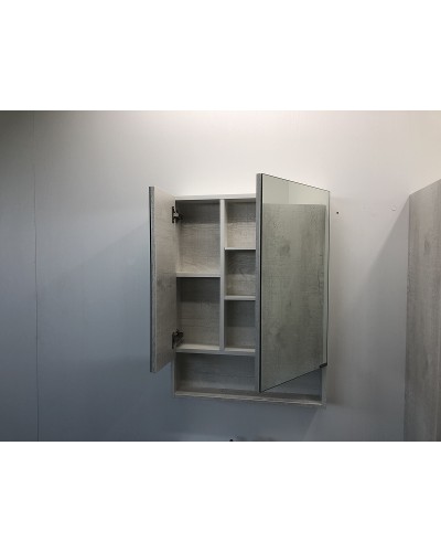 Зеркальный шкаф Comforty Никосия 60 00004138878 Дуб белый