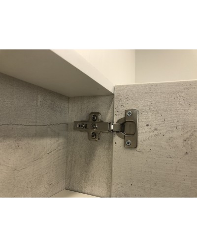 Зеркальный шкаф Comforty Никосия 60 00004138878 Дуб белый