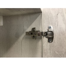 Зеркальный шкаф Comforty Никосия 60 00004138878 Дуб белый