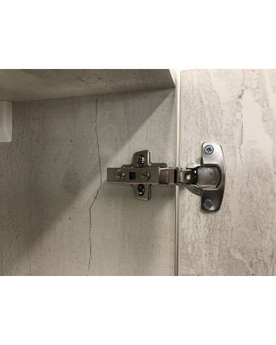 Зеркальный шкаф Comforty Никосия 60 00004138878 Дуб белый