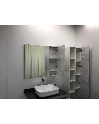 Зеркало со шкафом Comforty Прага 90 00004136263 Дуб белый