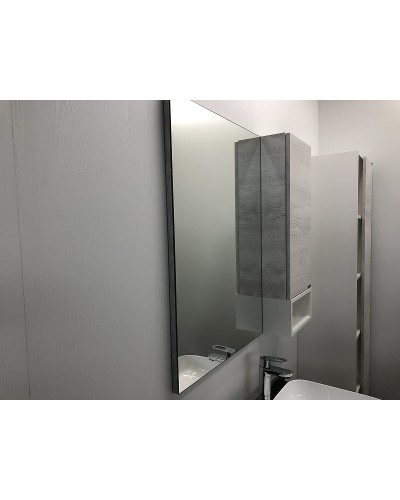 Зеркало со шкафом Comforty Прага 90 00004136263 Дуб белый