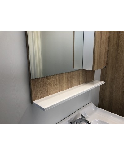 Зеркальный шкаф Comforty Рига 70 00004142212 Дуб сонома