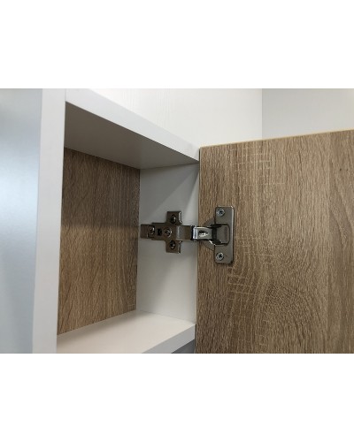 Зеркальный шкаф Comforty Рига 70 00004142212 Дуб сонома