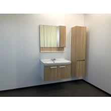 Зеркальный шкаф Comforty Рига 80 00004139024 Дуб сонома