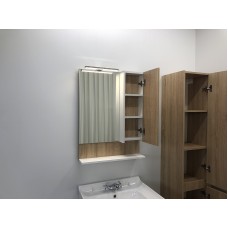 Зеркало со шкафом Comforty Рига 60 00004142211 Дуб сонома