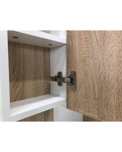 Зеркало со шкафом Comforty Рига 60 00004142211 Дуб сонома