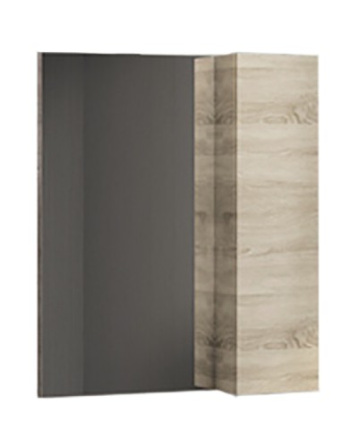 Зеркало со шкафом Comforty Тромсе 60 00004142221 Дуб сонома