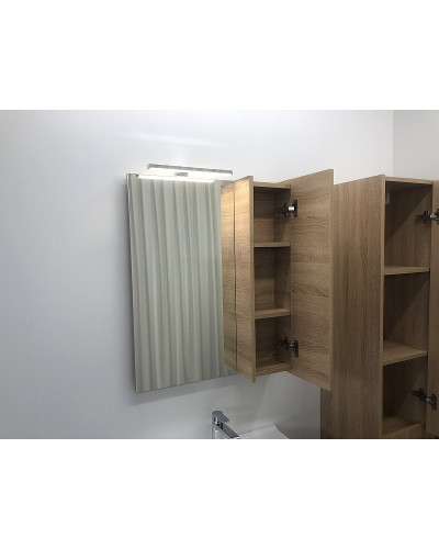 Зеркало со шкафом Comforty Тромсе 60 00004142221 Дуб сонома
