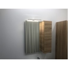 Зеркало со шкафом Comforty Тромсе 60 00004142221 Дуб сонома