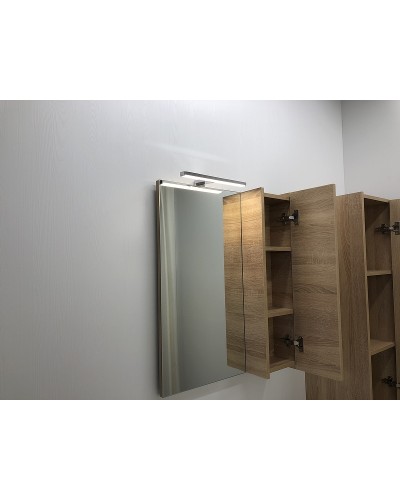 Зеркало со шкафом Comforty Тромсе 60 00004142221 Дуб сонома