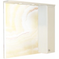 Зеркало со шкафом Comforty Сочи 85 00003132119 Белый глянец