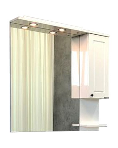 Зеркальный шкаф Comforty Севилья 85 00003132625 Слоновая кость