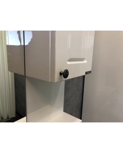 Зеркальный шкаф Comforty Севилья 85 00003132625 Слоновая кость