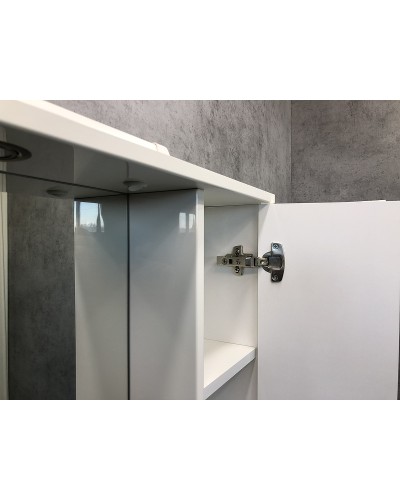 Зеркальный шкаф Comforty Севилья 85 00003132625 Слоновая кость