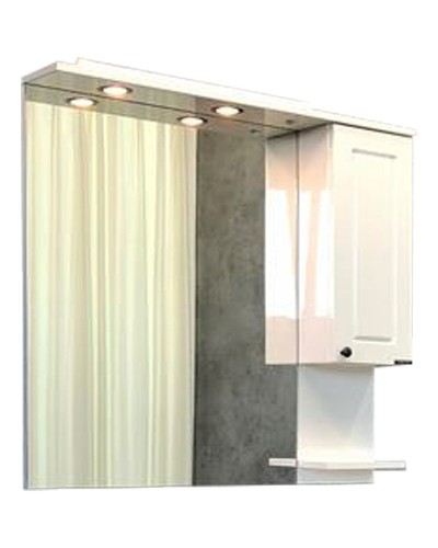 Зеркальный шкаф Comforty Севилья 100 00003132628 Слоновая кость